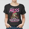 Dont Mess With Mamasaurus Mothers Day Women T-shirt