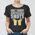 Dont Worry Ive Had Both My Shots Funny Vaccination Tequila Women T-shirt