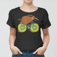Fahrrad Neuseeland Lustige Kiwi Auf Einem Fahrrad idee Frauen Tshirt