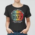 Fantastisch Seit Dezember 1977 Männer Frauen Geburtstag Frauen Tshirt