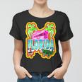 Farbenfroher Redneck Florida Alligator Frauen Tshirt, Lustiges Käfer-Design