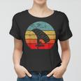 Folie Vintage Retro Foiler Elektrisches Hydrofoil Surfboard Frauen Tshirt