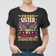 Freedom Isnt Free-Proud Sister Of A Vietnam Veteran Brother Women T-shirt