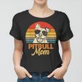 Funny Dog Pitbull Mom Pittie Mom Mothers Day  Women T-shirt
