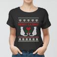 Funny Merry Catmas Ugly Christmas Sweater Gift Women T-shirt