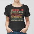 Funny Pickleball Heartbeat Things I Do In My Spare Time Women T-shirt
