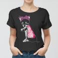Funny Strong Chihuahua Dog I Love Mom Tattoo Chihuahua Mom Women T-shirt