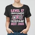 Gamer Girl Level 17 Frauen Tshirt, Zockerin 2005 Geburtstags-Outfit