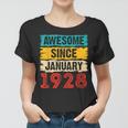 Geschenke Zum 95 Geburtstag 95 Januar 1928 Frauen Tshirt