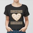 Gingerbread Heart And Deer Cookie Funny Ugly Christmas Sweater Funny Gift Women T-shirt