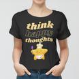 Glückliche Gedanken Denken Inspirierende Zitate Frauen Tshirt
