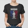 Grooms Name - Grooms Eagle Lifetime Member Women T-shirt