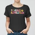Groovy Retro Jesus Revolution Love Like Jesus Christian Women T-shirt