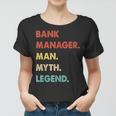 Herren Bankdirektor Mann Mythos Legende Frauen Tshirt