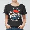 Herren Bester Opa Der Welt Retro Motiv Für Den Besten Opi Frauen Tshirt