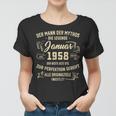 Herren Der Mann Mythos Die Legend Januar 1958 65 Geburtstag Frauen Tshirt