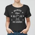 Herren Grillmeister Opa Die Legende Frauen Tshirt