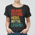 Herren Großvater Hero Myth Legend Retro Vintage Lustiger Opa Frauen Tshirt