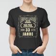 Herren Lebende Legende 33 Geburtstag Frauen Tshirt