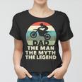 Herren Motocross MX Rider Dad Frauen Tshirt - Mann, Mythos, Legende