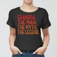 Herren Opa Der Mann Der Myth The Legend Großvater Frauen Tshirt