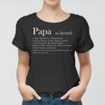 Herren Papa Definition Attribute Geschenk Vatertag Liebe Frauen Tshirt