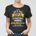 Herren Stolzer Opa Frauen Tshirt mit Enkel Lustig Spruch, Opi Frauen Tshirt