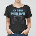 Herren Zocken Ich Liebe Meine Frau Gamer Konsole Gaming Frauen Tshirt