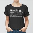 Hunting Uncle Definition Funny Huncle Gift For Uncle Hunter Gift For Mens Women T-shirt