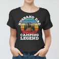 Husband Dad Camping Legend Frauen Tshirt