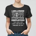 I Am A Proud Boss Of Freaking Awesome Employees V2 Women T-shirt