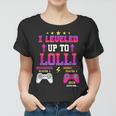 I Leveled Up To Lolli Future Mom Level Unlocked Est 2023 Women T-shirt