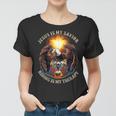 Jesus Is My Savior Riding Is My Therapy Jesus Motorcycle Women T-shirt