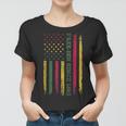 Juneteenth American Flag Free-Ish Since 1865 Black Pride Women T-shirt