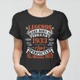 Legend 1933 Vintage 90Th Birthday Born In February 1933 Women T-shirt