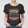 Legend 1953 Vintage 70Th Birthday Born In December 1953 Women T-shirt