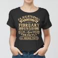 Legenden 1958 Geburtstag Frauen Tshirt, 65 Jahre Mann Jubiläum