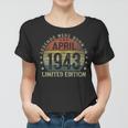 Legenden Wurden Im April 1943 Geschenk 80 Geburtstag Mann V9 Frauen Tshirt