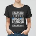 Lets Go Brandon Ugly Christmas Sweater Essential 17 Women T-shirt