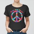 Love Peace 60Er 70Er Jahre Hippie Frieden Kostüm Tie Dye Frauen Tshirt