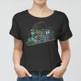 Lustige Zug-Eisenbahn-Lokomotive Frauen Tshirt