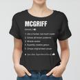 Mcgriff Definition Meaning Name Named _ Funny Women T-shirt