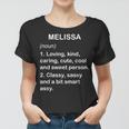 Melissa Definition Personalized Custom Name Loving Kind Women T-shirt