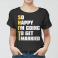 Mens Sarcastic Bachelor Party Stag Groomsmen Getaway Wedding Women T-shirt