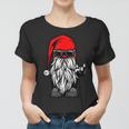 Merry Bikemas Biker Rocker Motorradfahrer Weihnachten Fest Frauen Tshirt