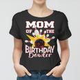 Mom Of The Birthday Bowler Kid Bowling Party Women T-shirt