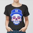 Mookie Betts Sugar Skull Women T-shirt