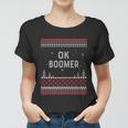 Ok Boomer Millenials Gen Z Generation Ugly Christmas Sweater Cool Gift Women T-shirt