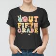 Peace Out Fifth 5Th Grade Class Of 2023 Goodbye 5Th Grade Women T-shirt