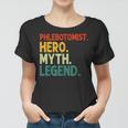 Phlebotomiker Held Mythos Legende Vintage-Phlebotomie Frauen Tshirt